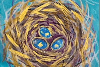 Acrylic Painting Class: Spring Nest